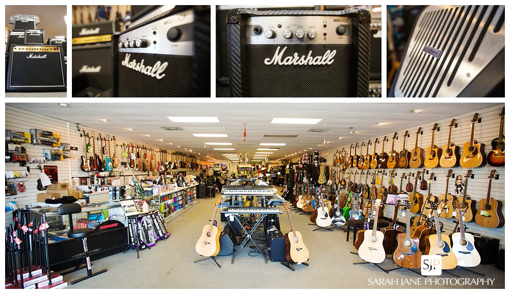 sarah jane photography small business feature, soundcheck music, music store, music supply, decatur il, central Illinois,