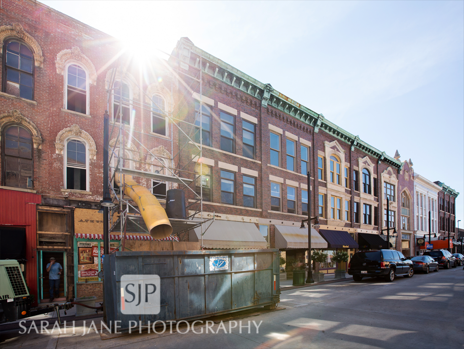decatur il, illinois, dels popcorn on merchant, dels, fire, rebuild, fire damage, before images, continental carbonic, dry ice blasting, commercial photography, sarah jane, sjp, sjanephotog, sjanephotography, sarah jane photography, architectural photography