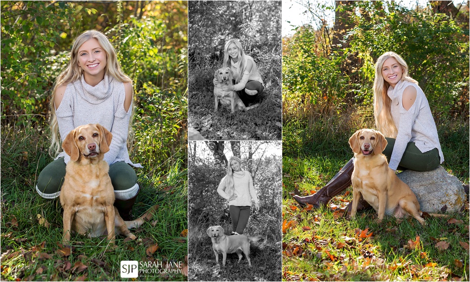 senior photos, senior photographer, senior portraits, high school seniors, siblings, outdoor portraits, outside, sun flare, sunshine, forest, trees, decatur il photographer, photographer, photography studio, with dog, portraits with dogs, pets, puppy, 