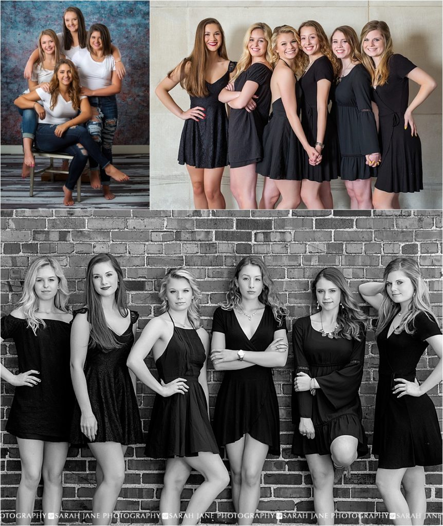 best friend sessions, what to wear, bff session, friends, high school friends, my best friends, best friend photo shoot, best photographer, decatur il, what to wear, style, session style, black dress, football, studio